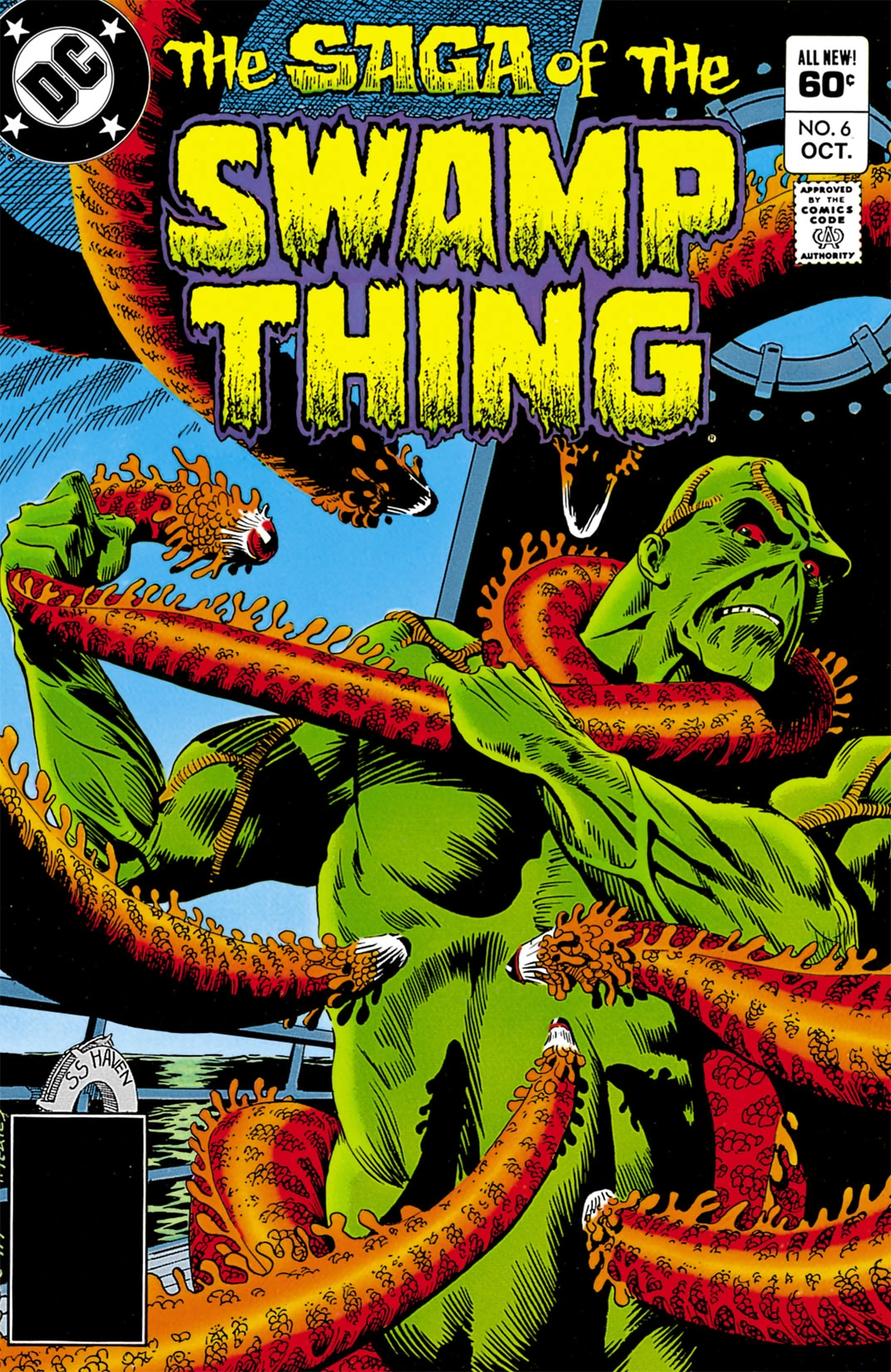 The Saga of the Swamp Thing #6 (DC, 1982 — Cover A) cover